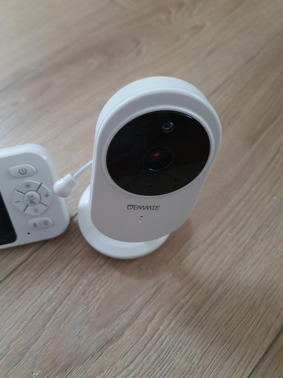 Babyfoon met camera & nachtlampje | 2-wegs audio | zwart