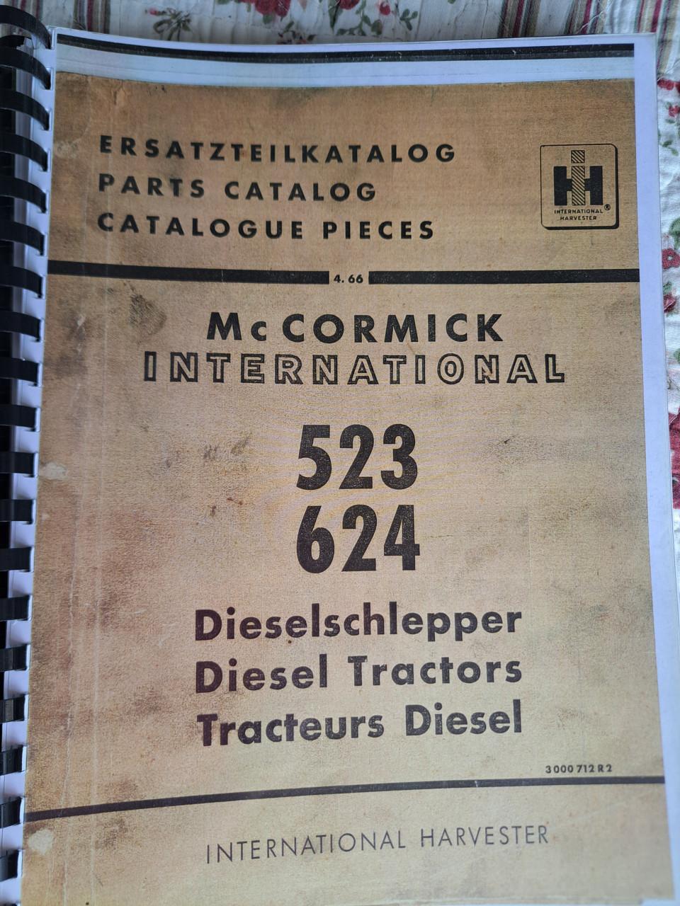 Mc. Cormick catalogus