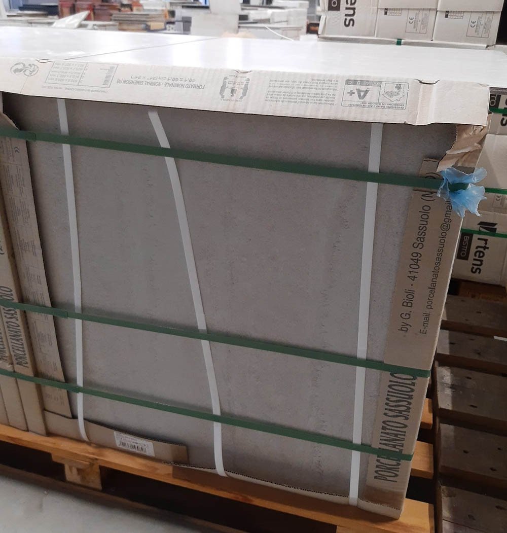 3030-306 Natuursteenlook tegels, 60x60cm, grijs/wit, van €68,90 per m² voor