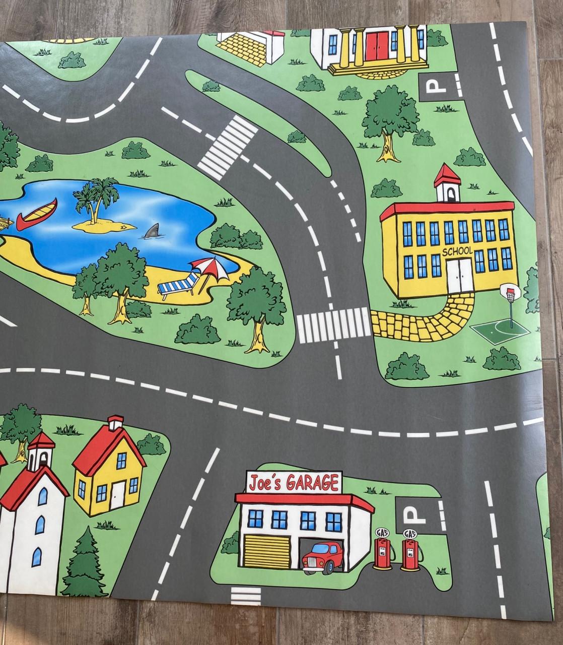 Verkeersspeelkleed 90 x 200 cm