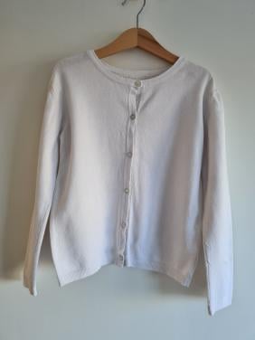 Young Dimension wit vestje  Maat 122-128