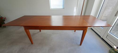Kersen eetkamertafel 180x90 uittrekbaar