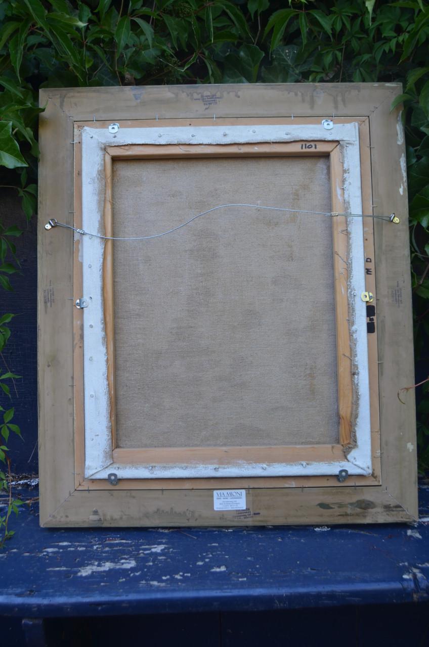 Fraai schilderij Frans J. Joosen ( Tilburg 1932 - 2021) 'Drie figuren'