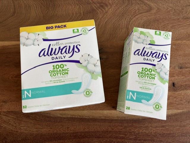 Always Inlegkruisjes Daily Cotton Protection Normal 80 stuks