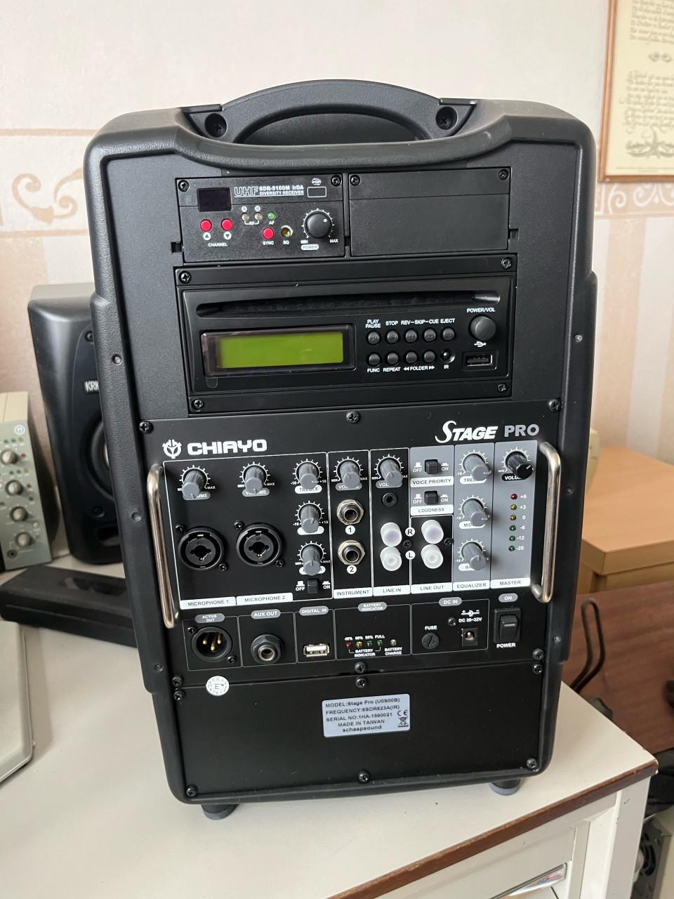 Geluidsbox met microfoon draadloos