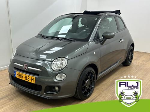 Fiat 500 C occasion 1.2 lounge | grijs | tweedehands fiat 500 | airco | aux