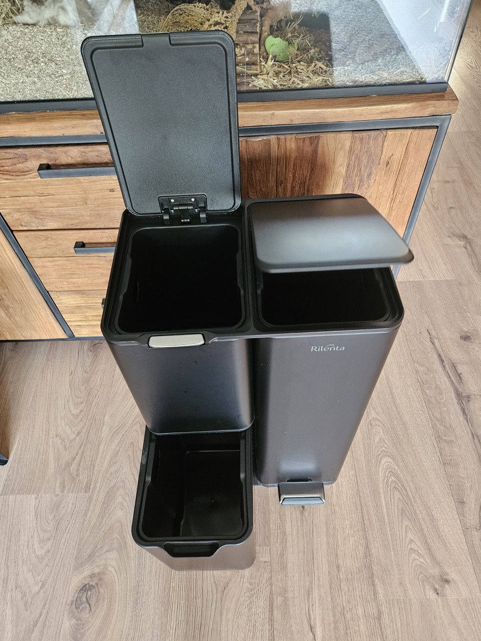 Prullenbak Rilenta afvalscheiding 60L