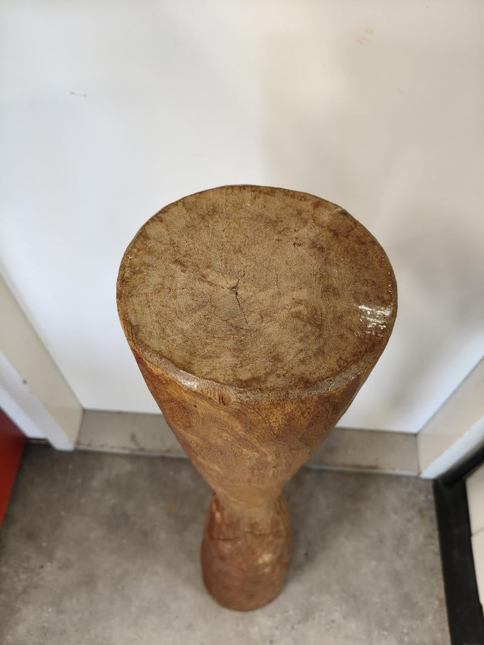 Pied de stalles hardhout zandloper model