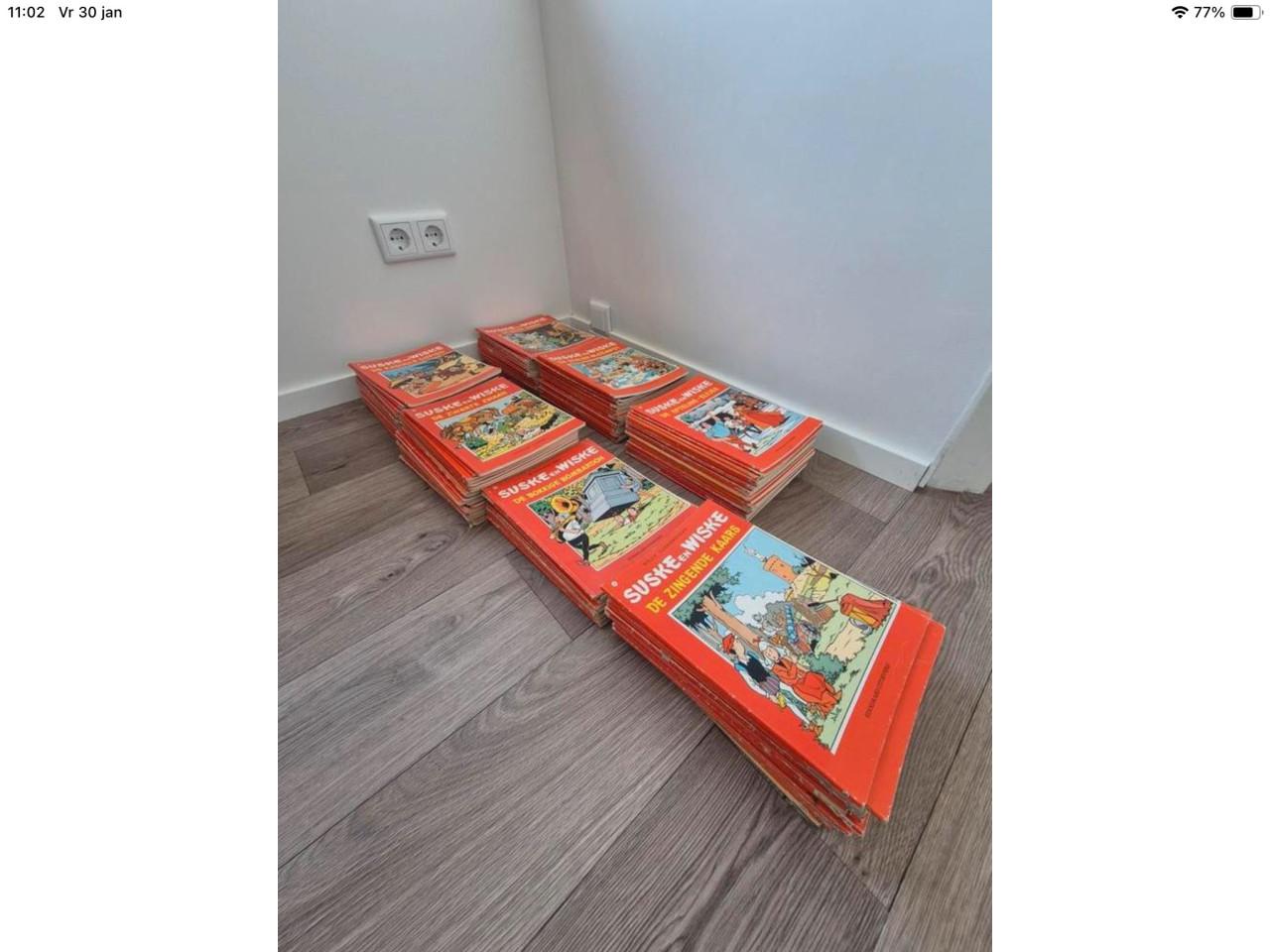 Suske en Wiske 50 cent per stuk.( Meer dan 100 stuks )