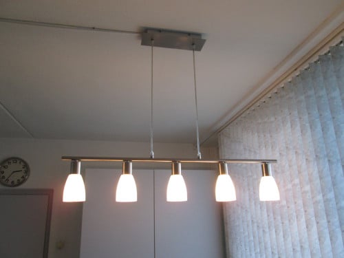 Plafondlamp met spotjes