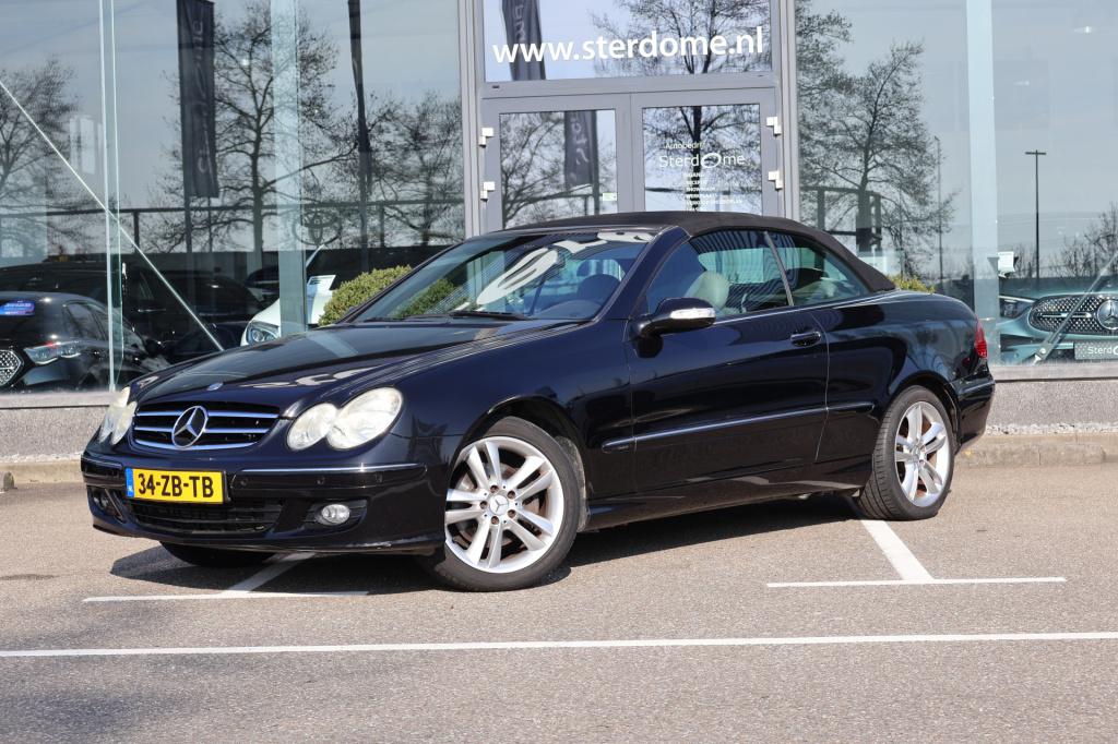 Mercedes-Benz Clk-klasse cabrio 200 k. avantgarde l nappa leder l comand l 