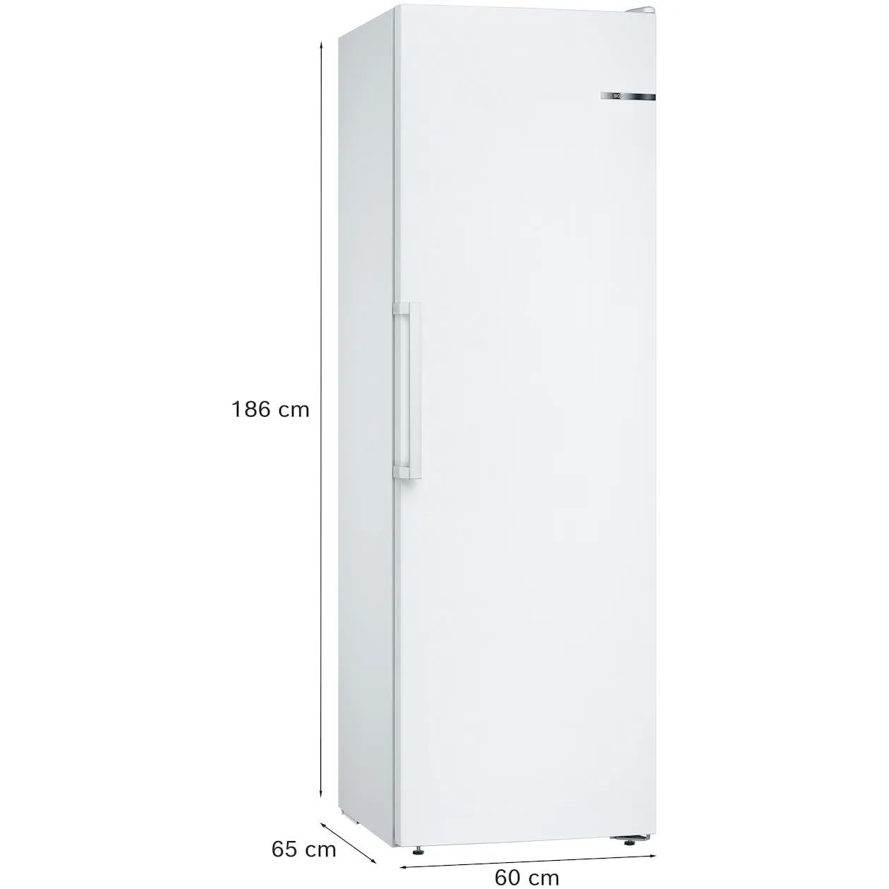1 jaar oude vriezer BOSCH GSN36VWEP Serie 4  Nofrost vrieskast 186x60 cm.