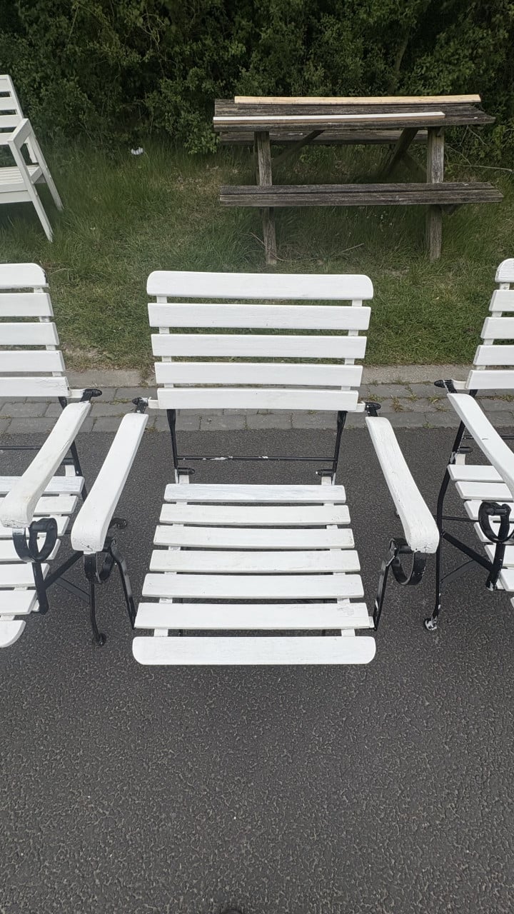 Bistro tuinset van gietijzer