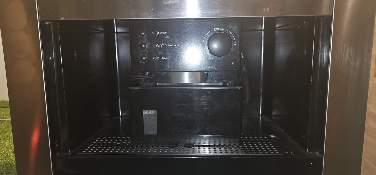 Inbouw Espresso cappuccino apparaat Ikea smakrik em