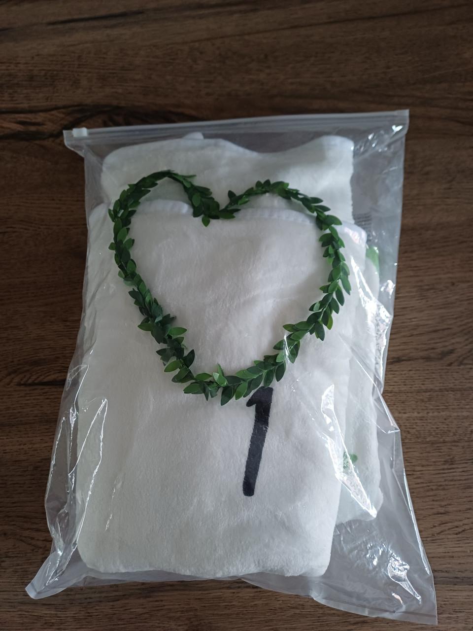 Mijlpaaldeken bosdieren (incl. hartkransje) - €5