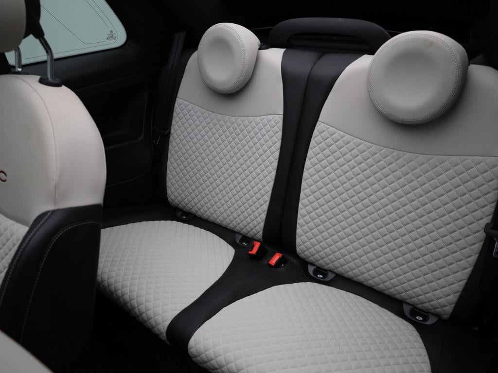Fiat 500 C 1.0 hybrid star | cabrio | parkeer sensoren | navigatie | half l