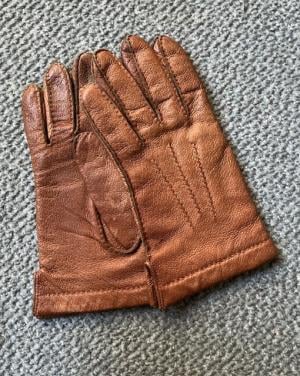 Leren dameshandschoenen  maat S