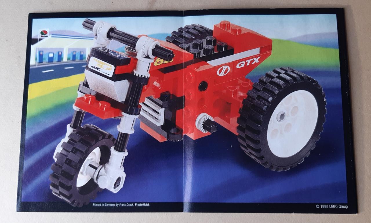 Lego Technic 8210: Nitro gtx bike - motor