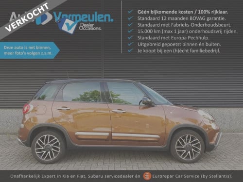Fiat 500 L cross twinair 105 pk verkocht