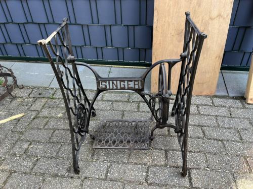 Metalen tafel frame Singer naaimachine