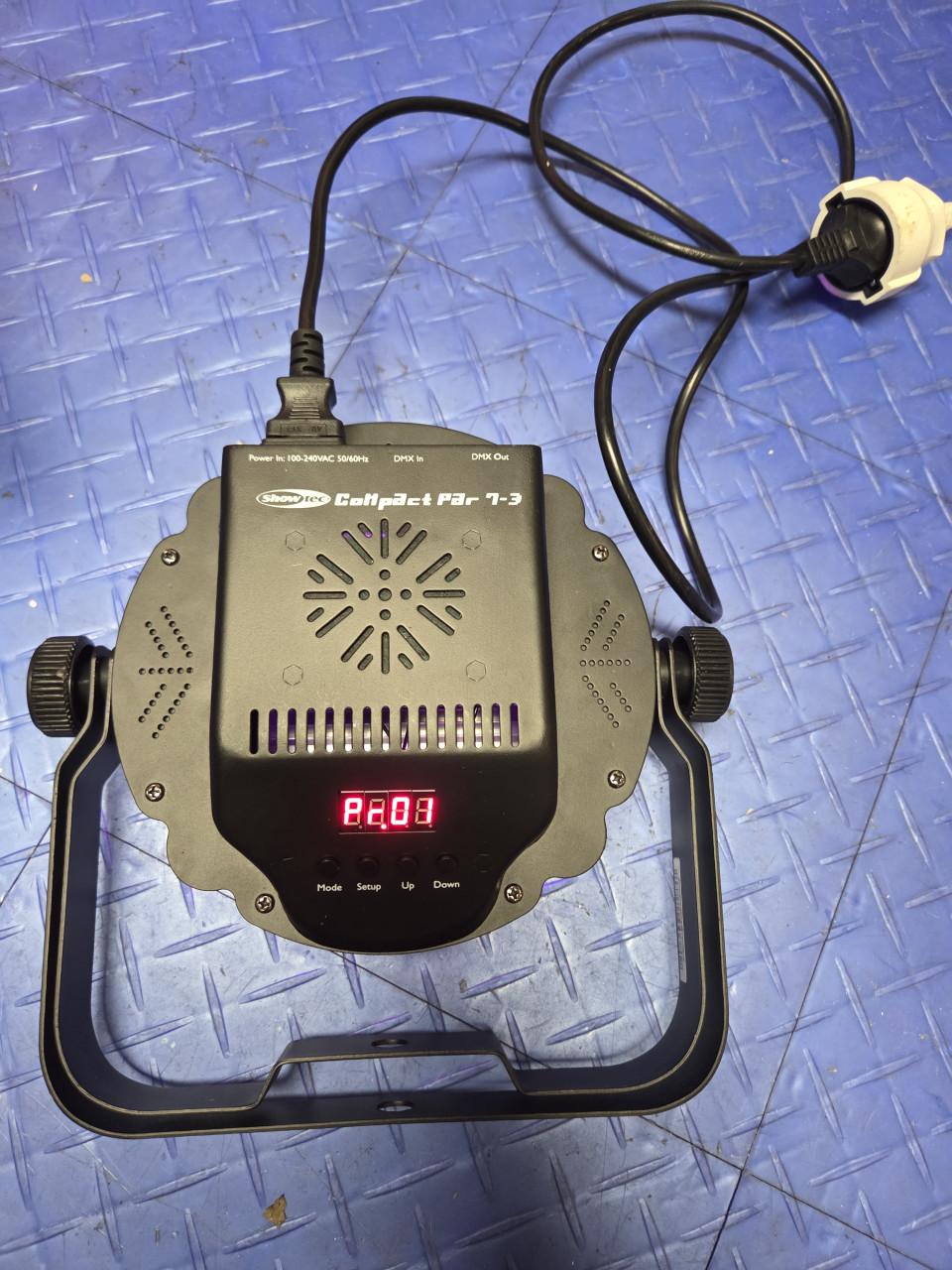 Showtec Tri Par spot NIEUW