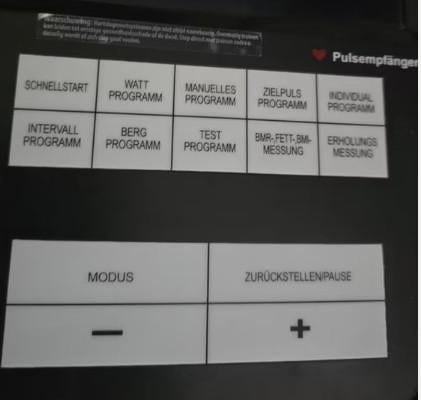 Hometrainer Ergometer Active touch
