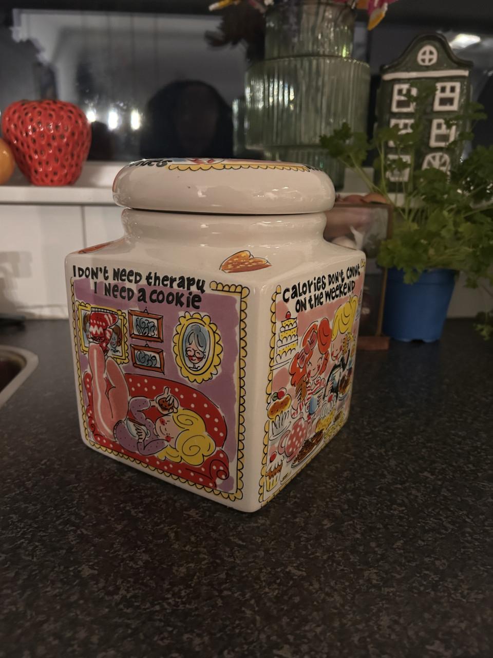 Blond Amsterdam cookie jar