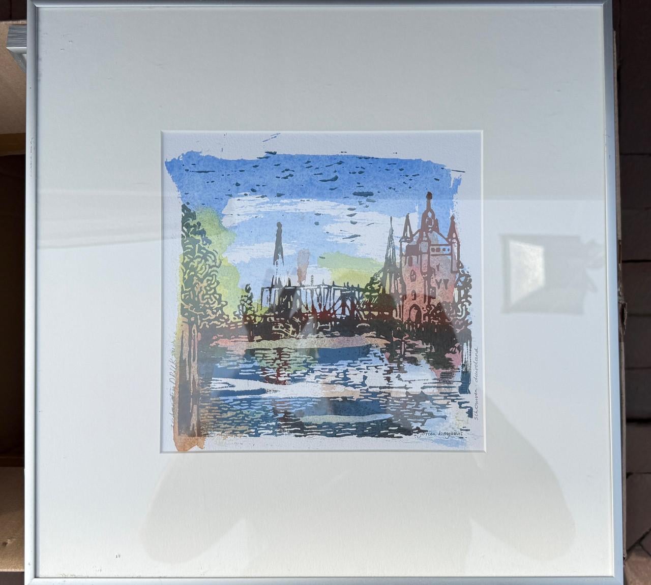 9 schilderijen van Jorien Brugmans – Zeeuwse stadsgezichten