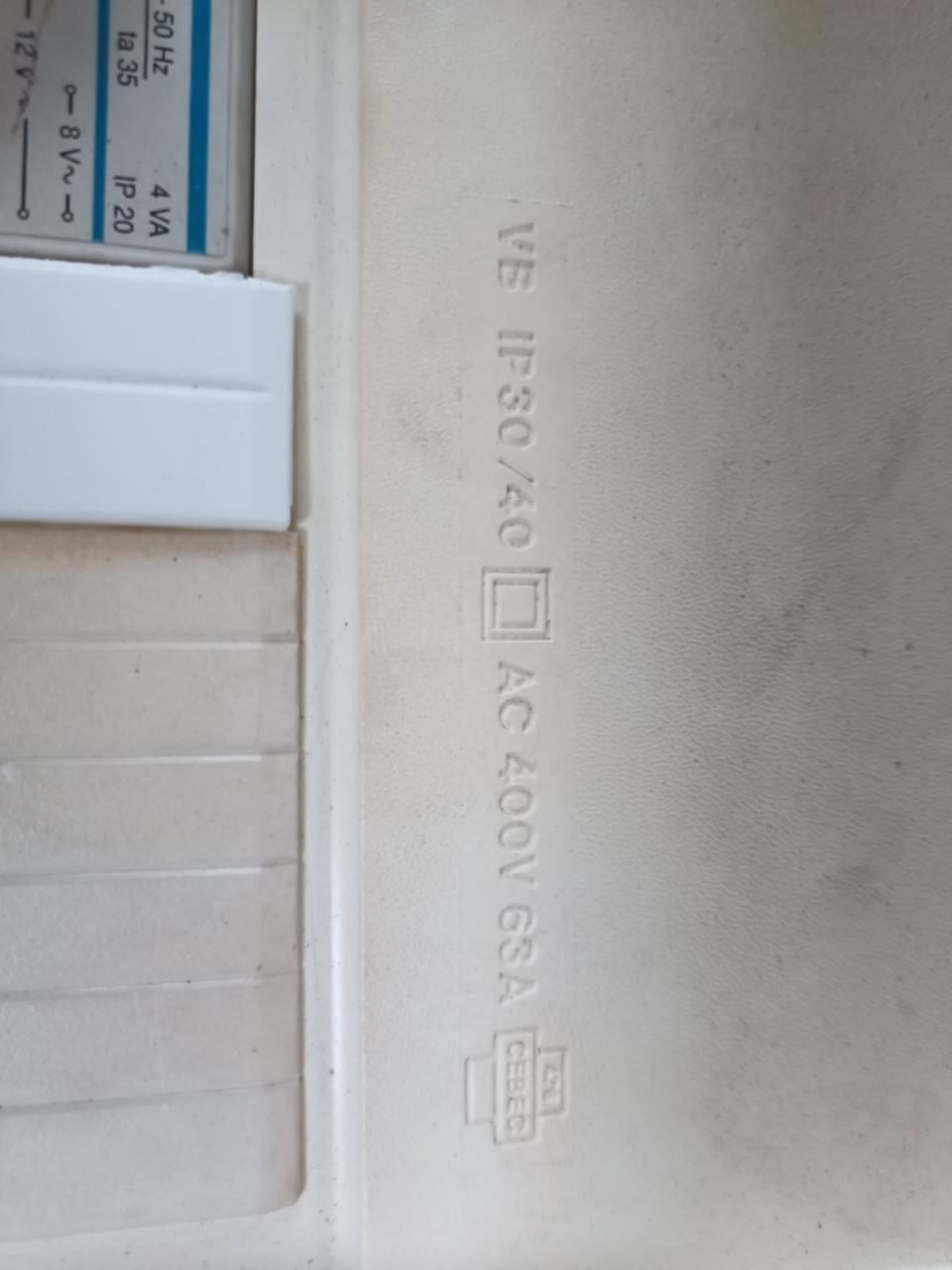 Groepenkast Hager met 3x40A en 10x16A