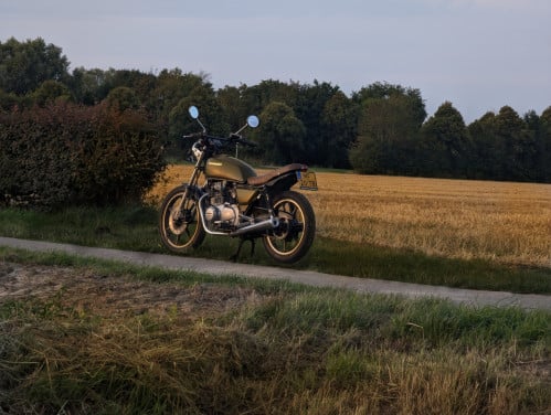 Kawasaki café racer/scrambler