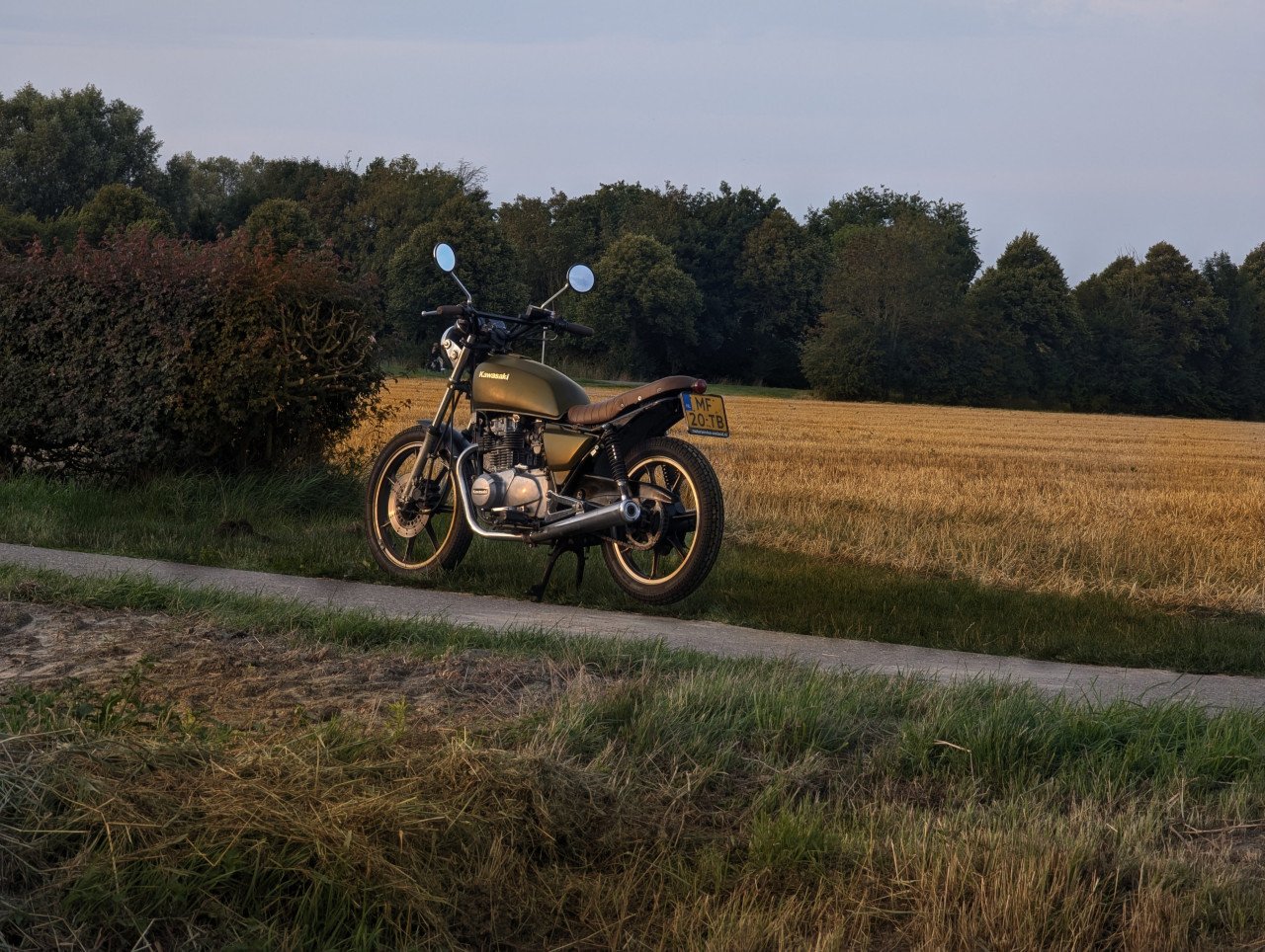 Kawasaki café racer/scrambler