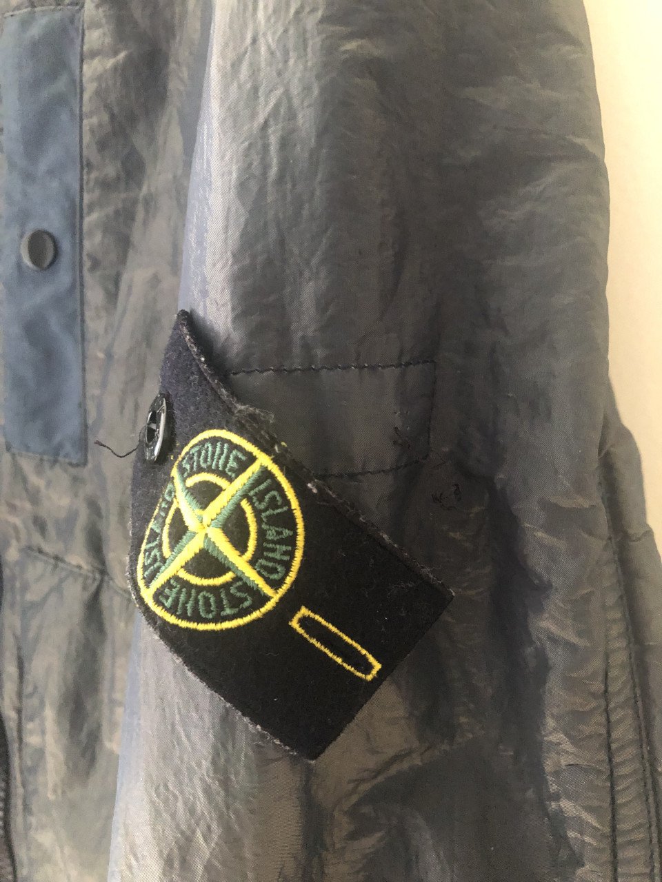 Stone Island metallic bomberjack