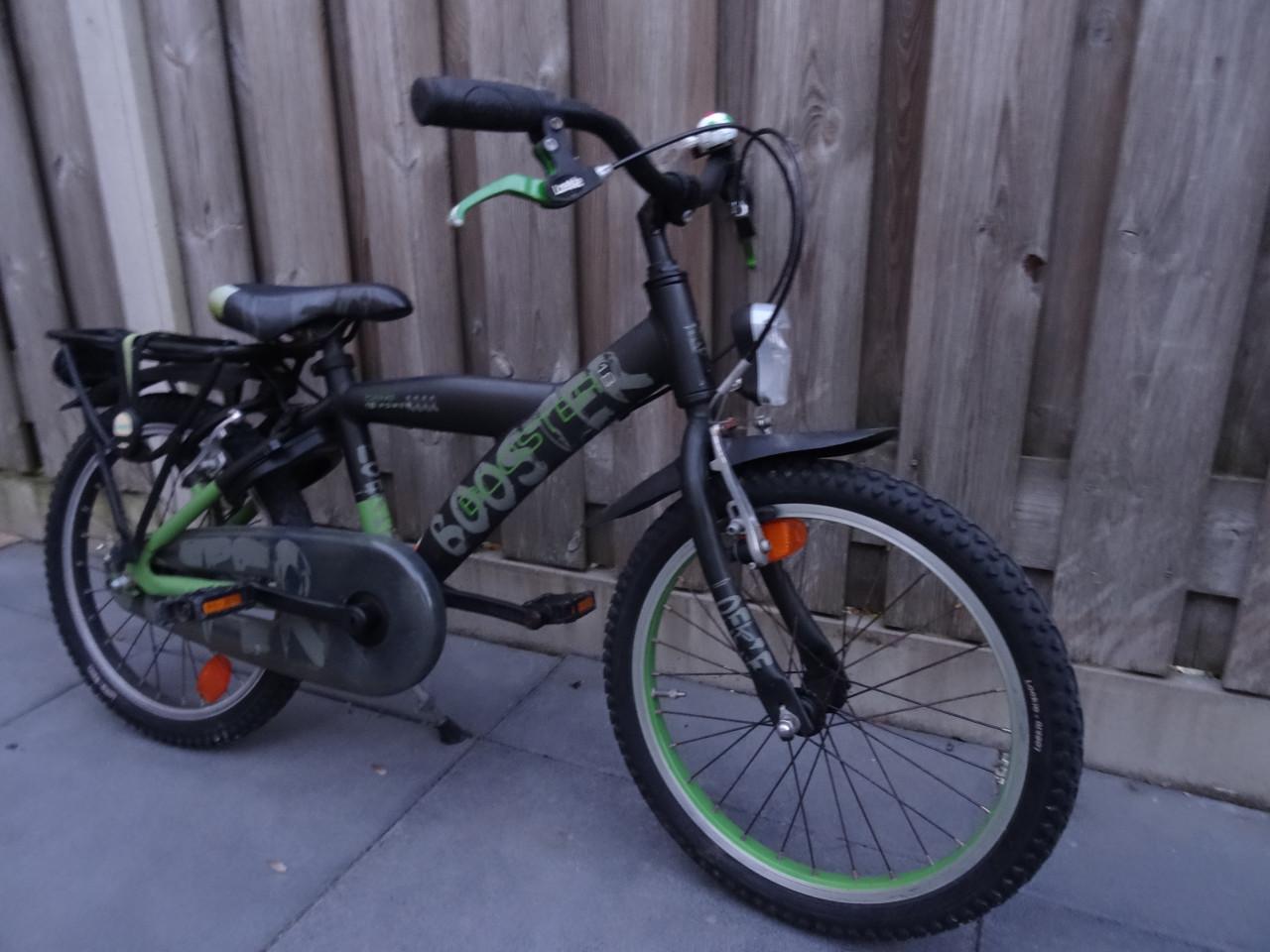 🌟 Loekie Booster Kinderfiets – 18 inch | Stoer & Speels 🚲✨