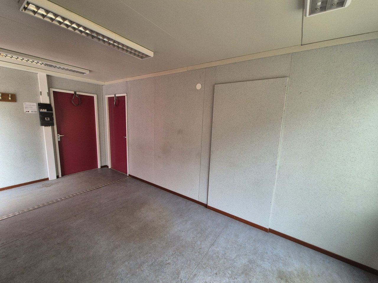 6x3m kantoorunit / woonunit / schaftkeet / bouwkeet