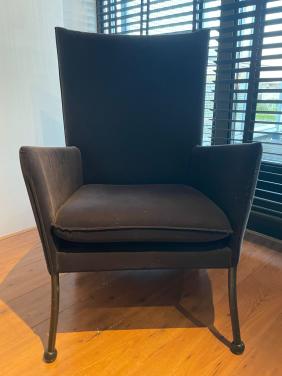 Zwarte stoel / fauteuil