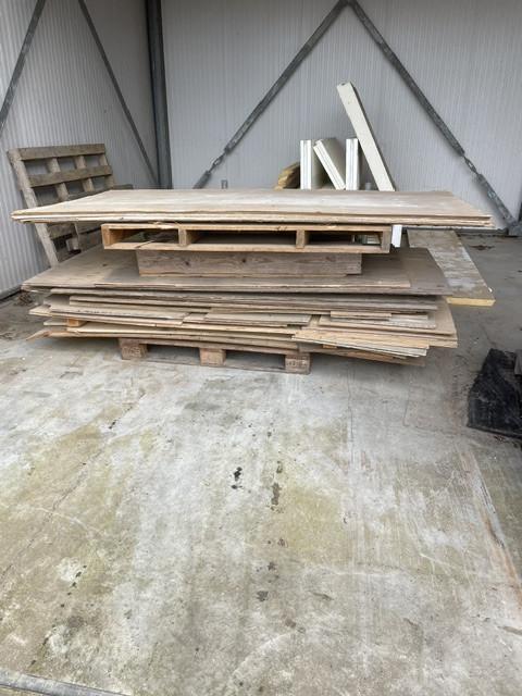 Gratis diverse restanten bouwmaterialen