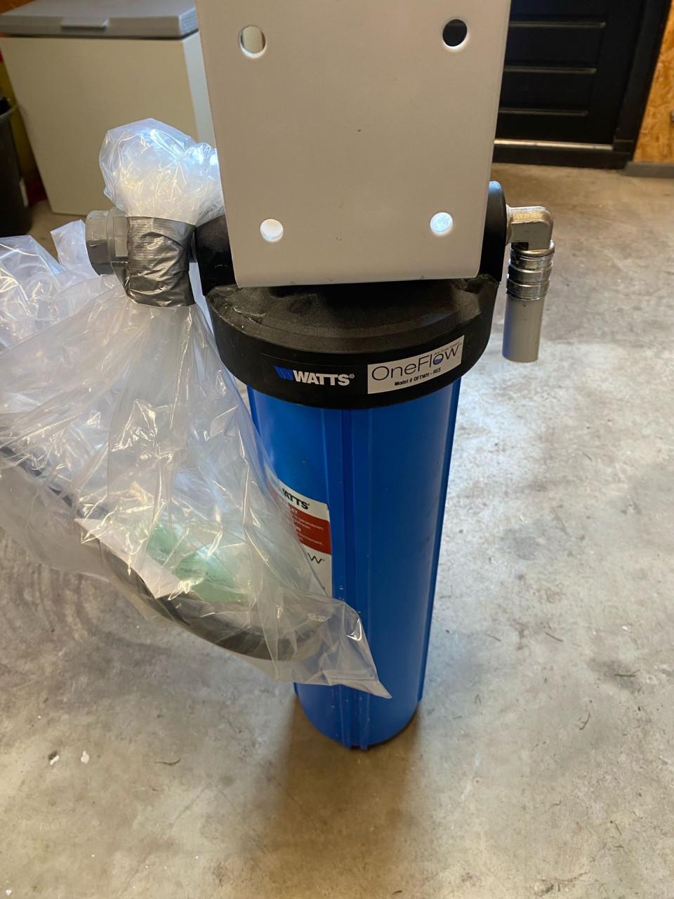One Flow waterfilter/ ontharder