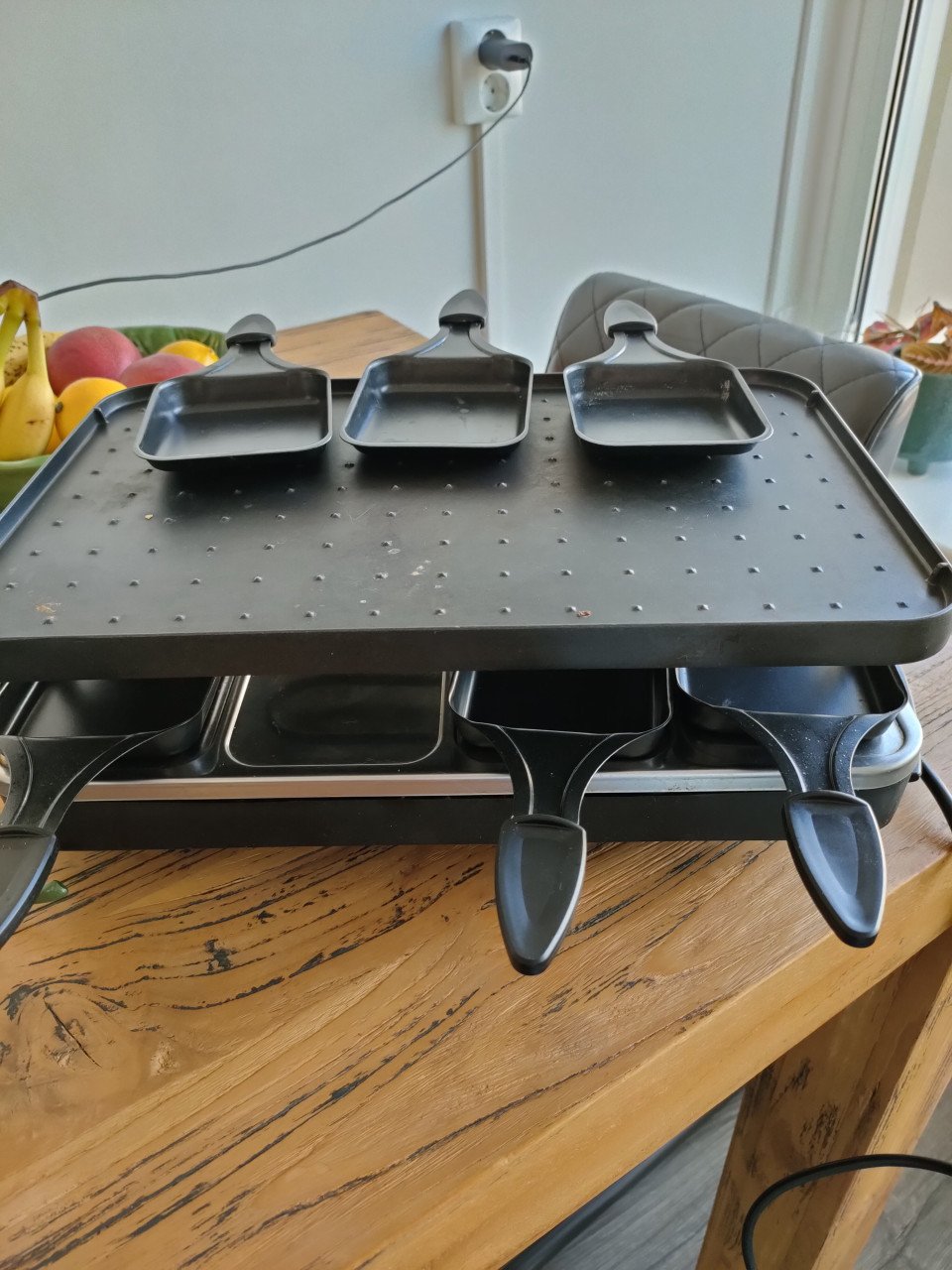 Gourmetstel met grill