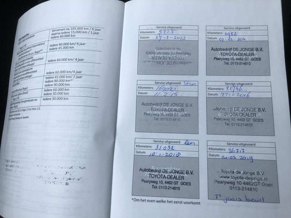 Toyota Aygo 1.0-12v now 1e eigenaar dealeronderhouden