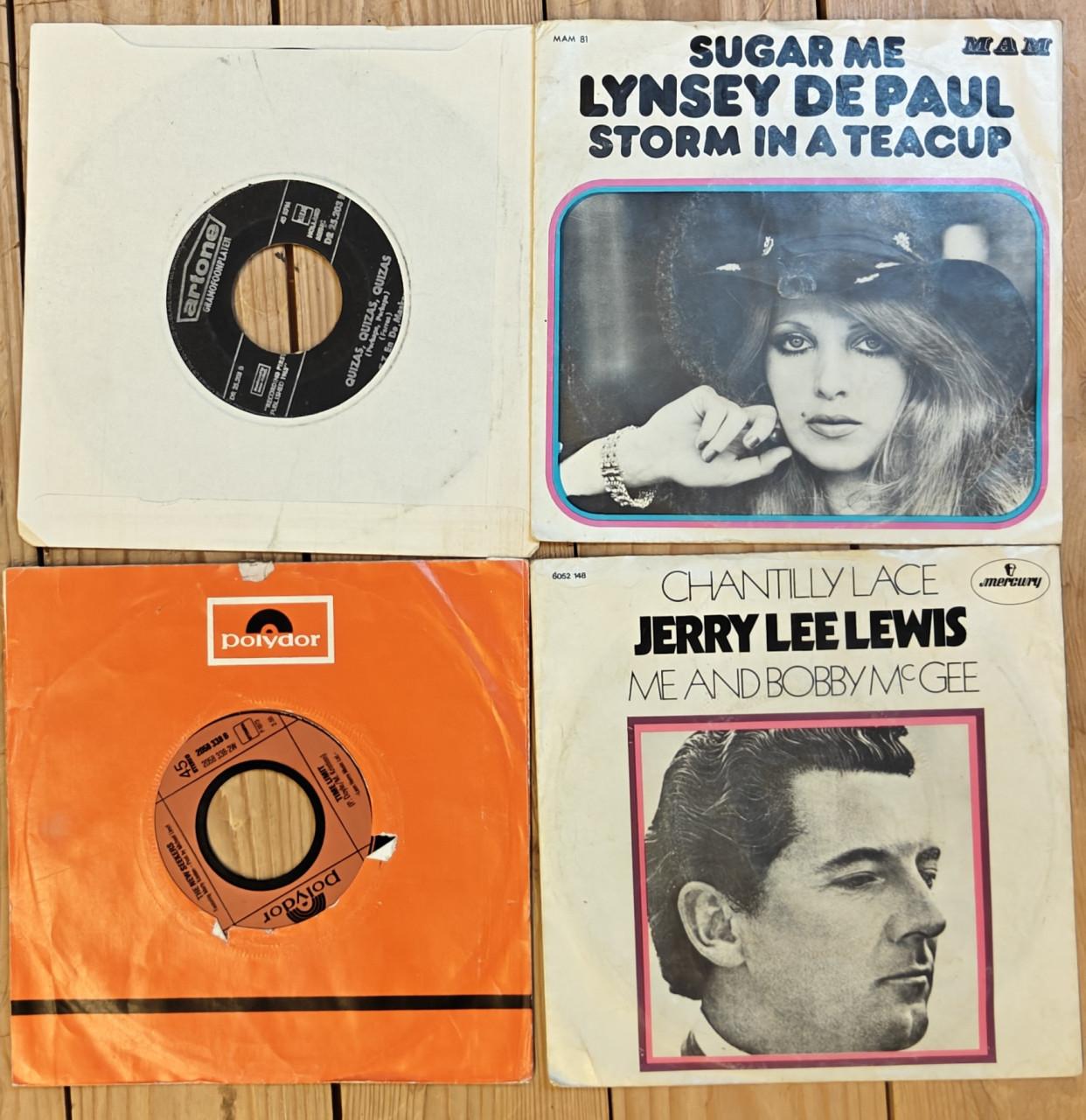 Te Koop  4 singletjes