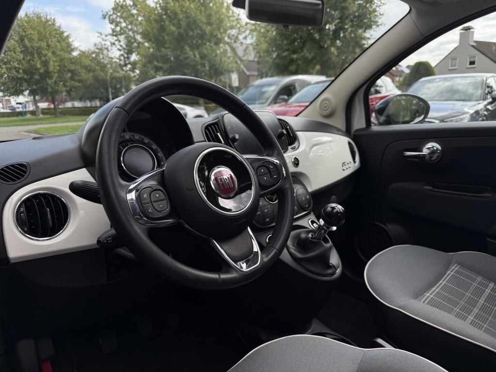 Fiat 500 1.2 lounge - schuif open dak -
