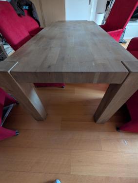Eiken eettafel