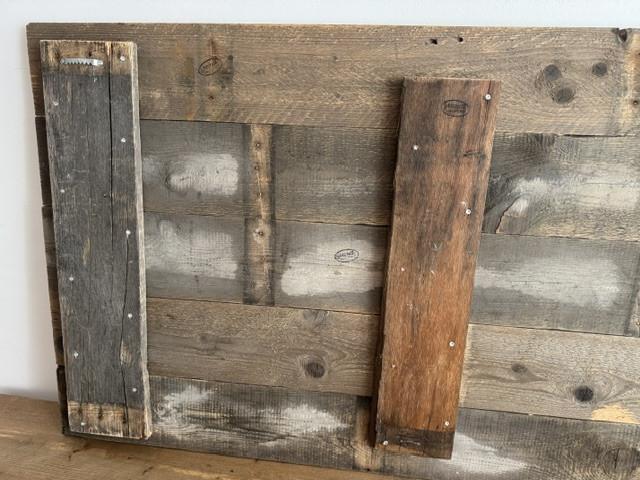 120 cm x 67 cm wereldkaart op hout, wanddecoratie