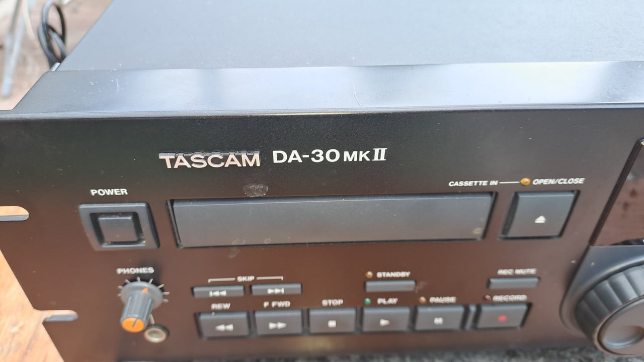 Tascam DAT recorder