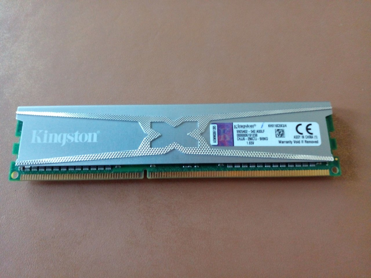 KINGSTON HYPER-X - KHX16C9X3/4 4GB 512M x 64-Bit DDR3-1600.