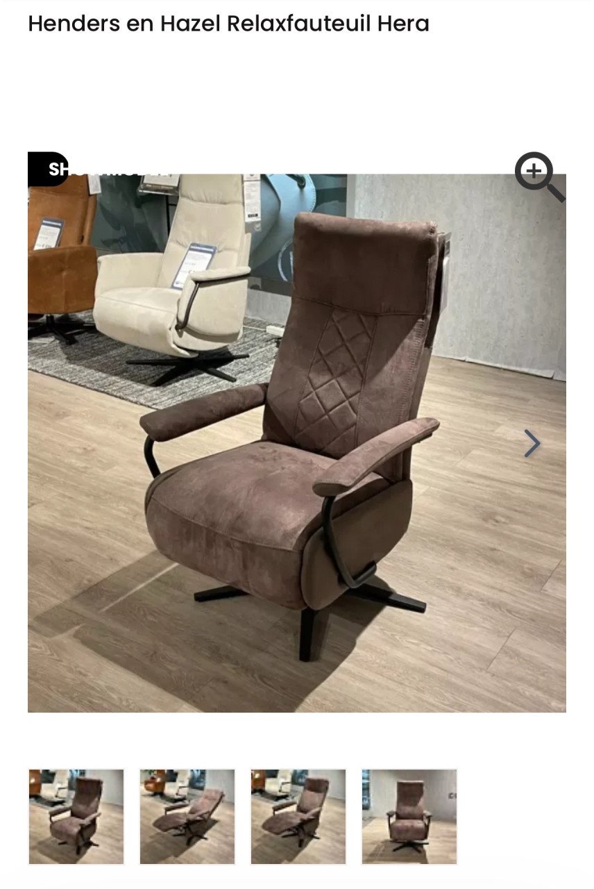 Te koop elektrische draai en relaxfauteuil met accu!!🌺