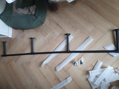 Bayt Kledingstang 178 Cm zwart • Garderobestang • nieuw in doos