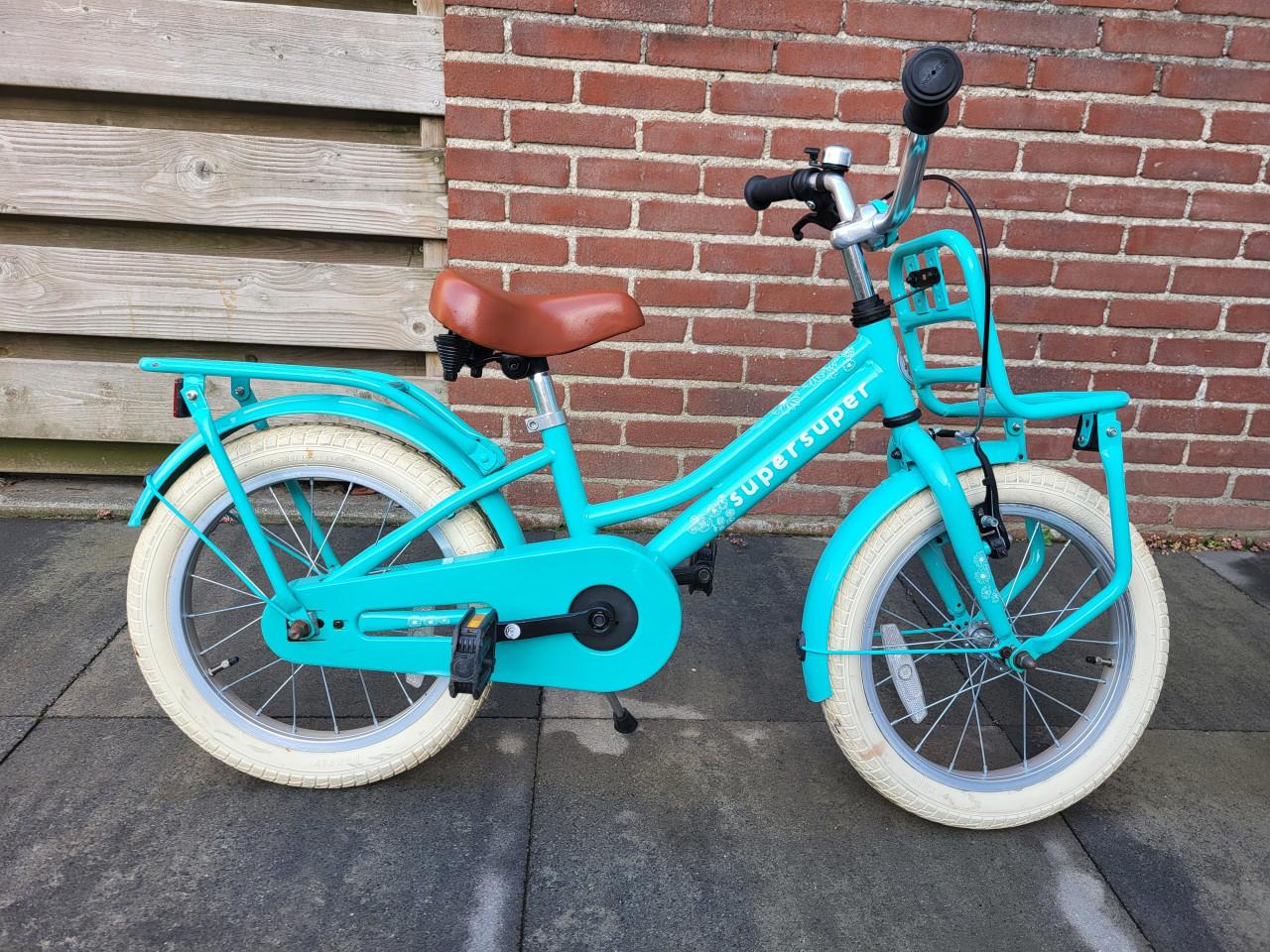 Supersuper cooper meisjesfiets 16 inch