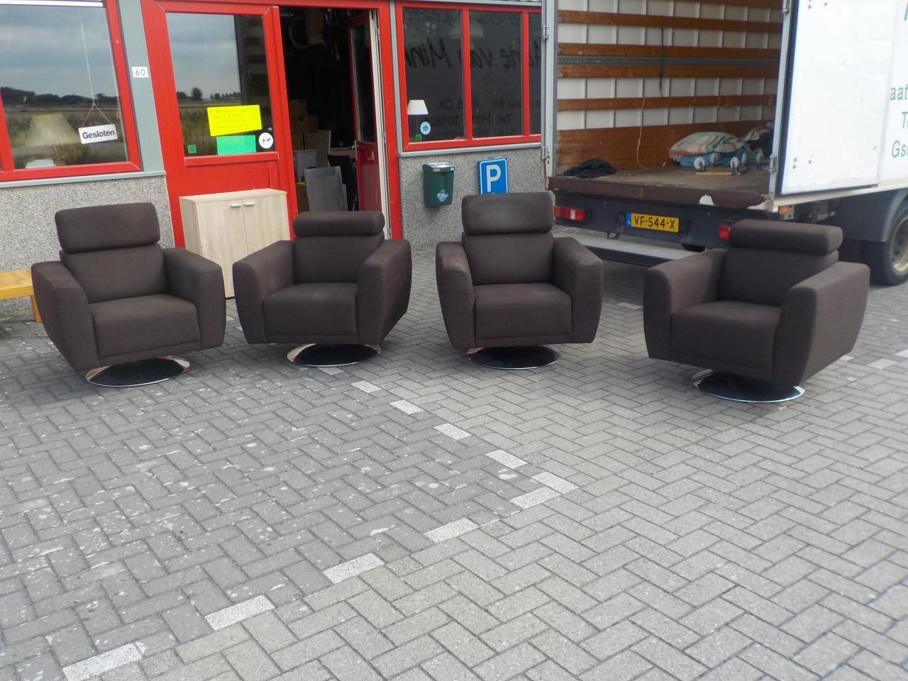 4 zeer mooie kwaliteit fauteuils in zeer goede staat setprijs 295 euro