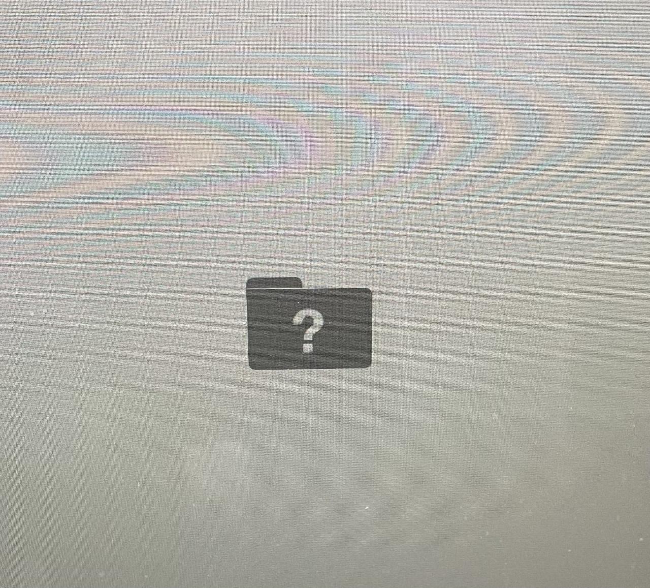 Apple iMac 27 inch - start niet verder op
